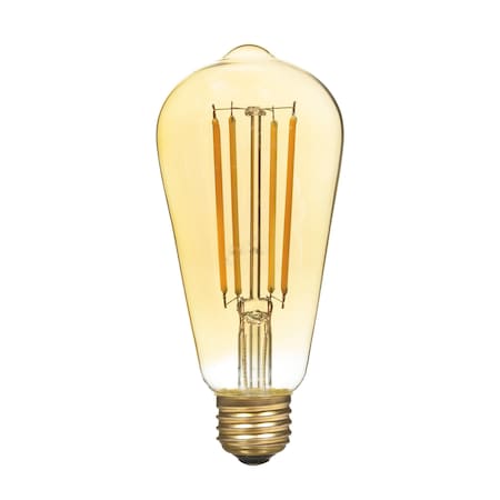 5W Bulb Socket Light Bulb Warm White Glass